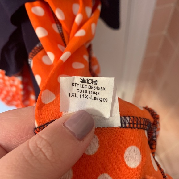 Navy/orange tunic - Picture 2 of 2